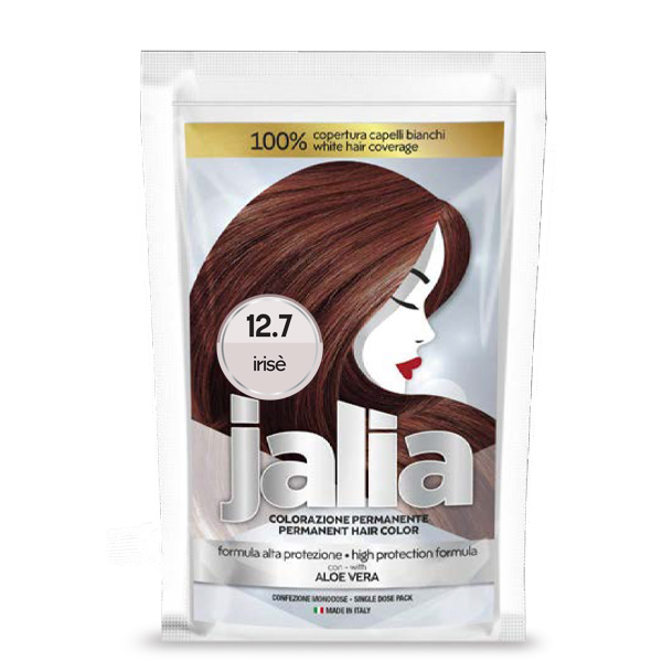 Kit de Coloration Permanente JALIA  N°12.7 Extra Blond Irisé