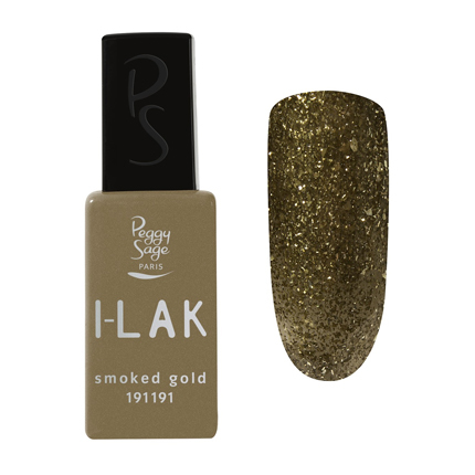 ILak Soak Off Gel Polish Smoked Gold Peggy Sage 11ml