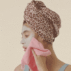 Turban pour Cheveux Ultra-Absorbant Premium Guépard  GLOV