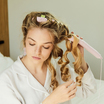 Set à Boucler Coolcurl  Sans Chaleur MIcrofibre Rose