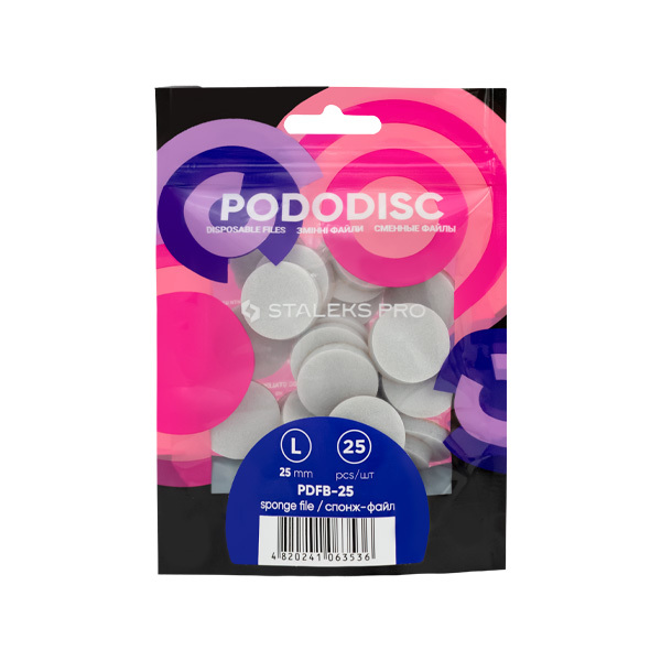 Embout-Eponge Polissoir Interchangeable Pour Pododisc Staleks 25pièces