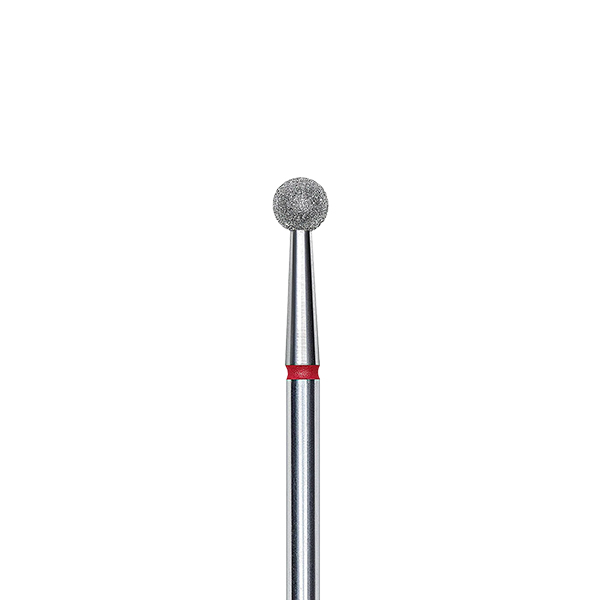 Embout Diamant Boule Rouge 4mm Staleck