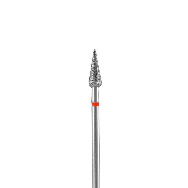 Embout Diamant Poire Rouge 4mm Staleks
