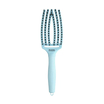 FINGERBRUSH OLIVIA GARDEN CARE ICONIC BOAR&amp;NYLON PASTEL BLUE