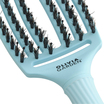 FINGERBRUSH OLIVIA GARDEN CARE ICONIC BOAR&amp;NYLON PASTEL BLUE