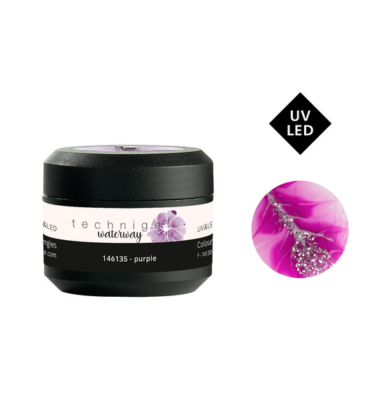 Gel Uv&amp;LED pour Ongles Waterway Purple Peggy Sage 5g