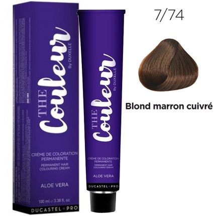 The Couleur N°7.74 Blond Marron Cuivré 100ml