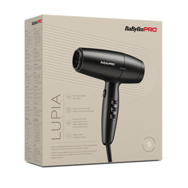 Sèche cheveux Lupia Noir BAB7600E Babyliss Pro