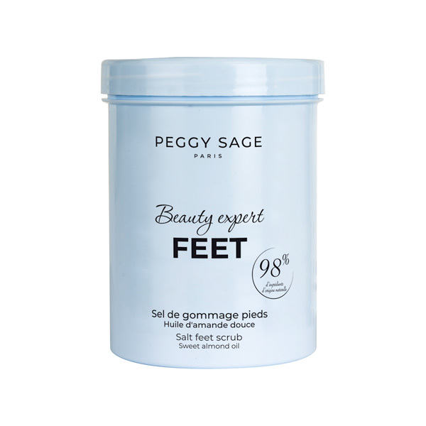 Sel de Gommage Pieds Huile d'Amande Douce Peggy Sage 400g