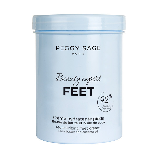 Crème Hydratante Pieds Beurre de Karité et Huile de Coco Peggy Sage 270ml