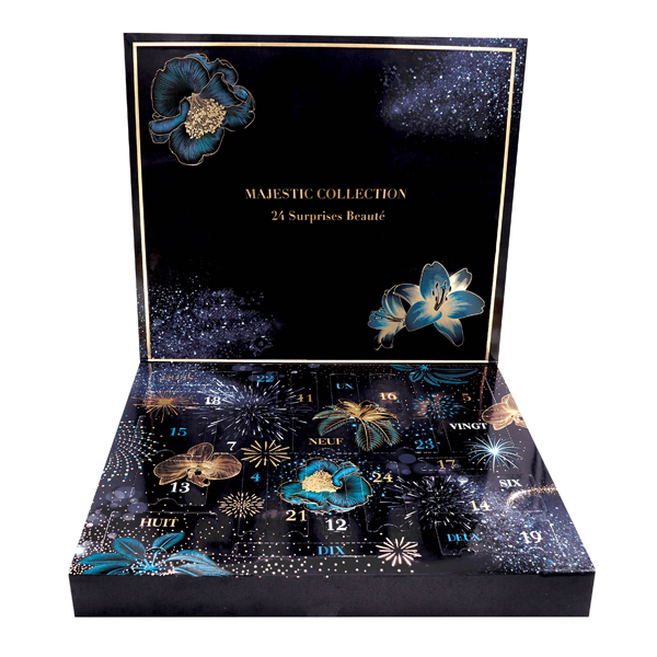 Calendrier de L'avent Beauté Majestic Collection Parisax
