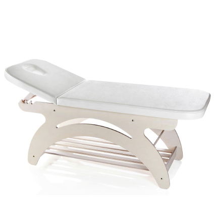 Lit Antias Massage Bed Meleze Blanc