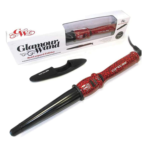 Boucleur Conique Glamour Wand Red Leopard