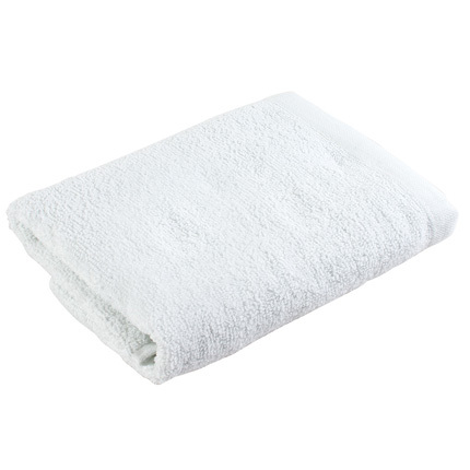 Serviette Blanche 70% Coton 40 x 80cm Peggy Sage