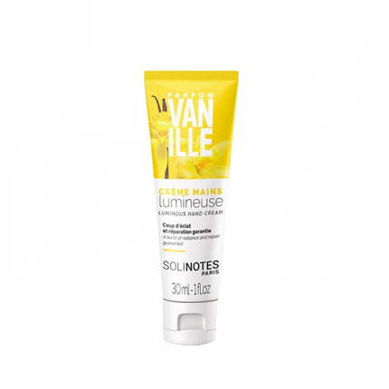 Crème mains Solinotes 30ml VANILLE