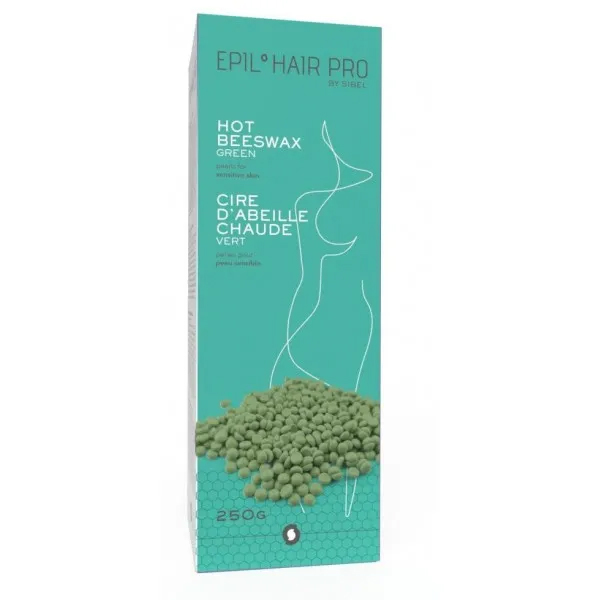 Cire Pastilles Beeswax Recyclable Epil'Hair Pro Verte 250g