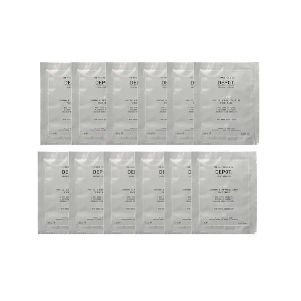 Masque Visage Tonifiant Revitalisant N°806 x12 DEPOT 13ml