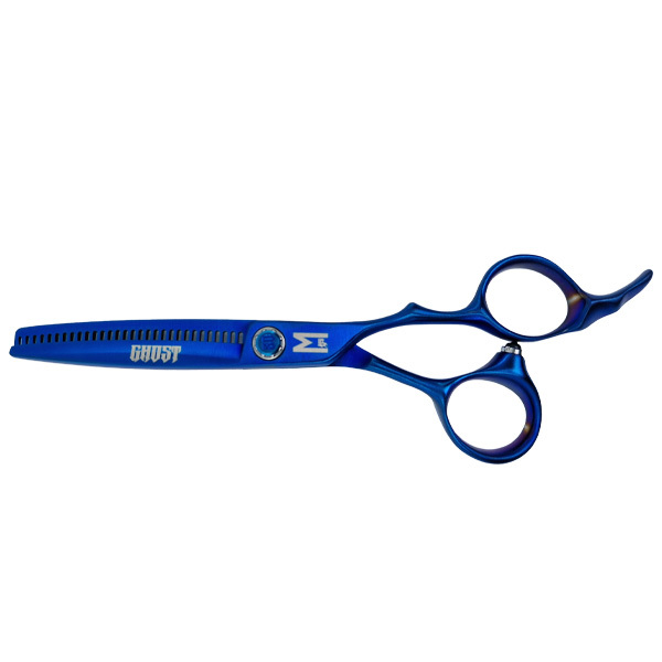 Ciseaux Sculteurs Droitier Ghost Bleu Titanium Mashiro T6