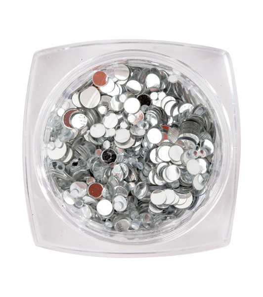 Paillettes pour Ongles Silver Mix Peggy Sage