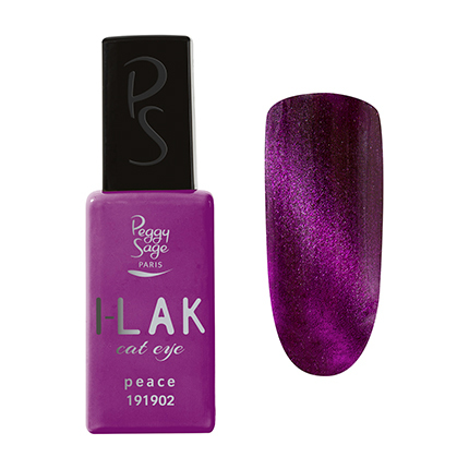 ILak Soak Off Gel Polish Cat Eyes Peace Peggy Sage 11ml