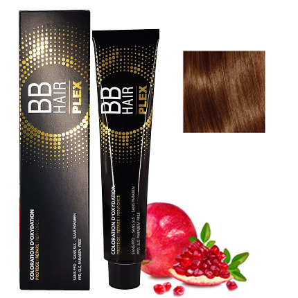 BB Hair Plex N°5.4 Châtain Clair Cuivré 100ml