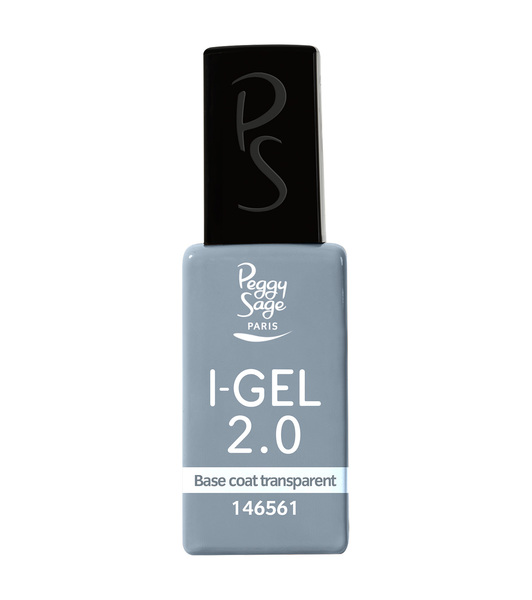 Base Coat transparent Uv&amp;LED I-Gel 2.0 Peggy Sage 11ml