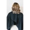 Cape poncho Adulte Flean Up Noire Fermeture Pression