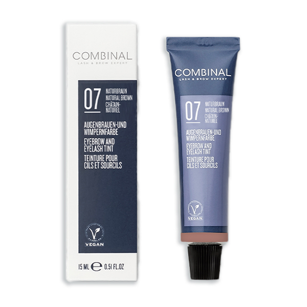 Teinture Cils et Sourcils Châtain Naturel Combinal 15ml
