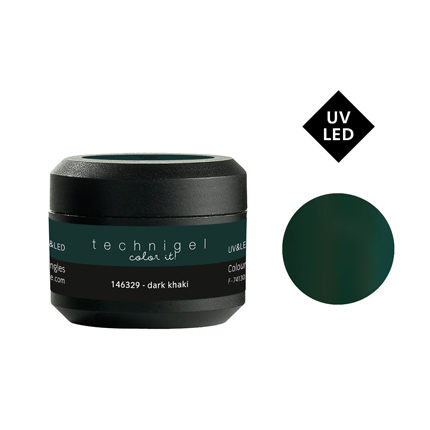 Gel de Couleur pour Ongles Uv&amp;LED Dark Khaki Peggy Sage 5g