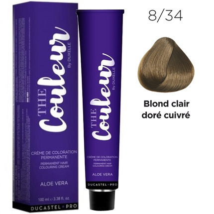 The Couleur N°8.34 Blond Clair Doré Cuivré 100ml