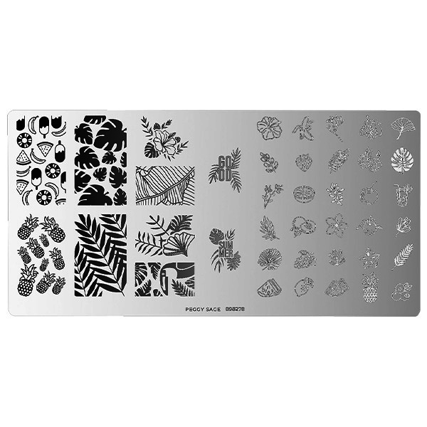 PS PLAQUE DE STAMPING – TROPICAL PUNCH