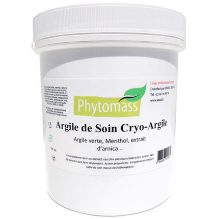 Argile De Soin Cryo-Argile Phytomass 500ml