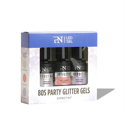 Effect Kit 3 pcs - 80s Party Glitter Gels