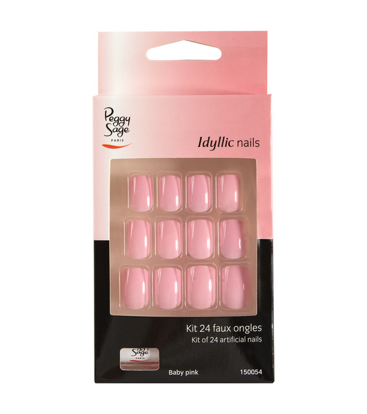 Faux Ongles Idyllic Nails BabyPink Peggy Sage x 24