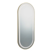 Coiffeuse Loop Ovale Dorée