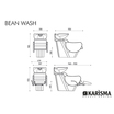Bac à Shampoing Relax Bean Wash Karisma