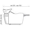 Bac de Lavage Throne Relax Karisma