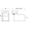Bac de Lavage DUNE Relax Electrique Avec Jet de Massage Karisma