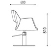 Fauteuil Pinch Pompe Hydraulique Base Etoile Karisma