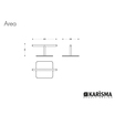 Repose-pieds Aera Gold Karisma