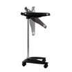 Table de Service Flip 1 Plateau Pliable Ceriotti