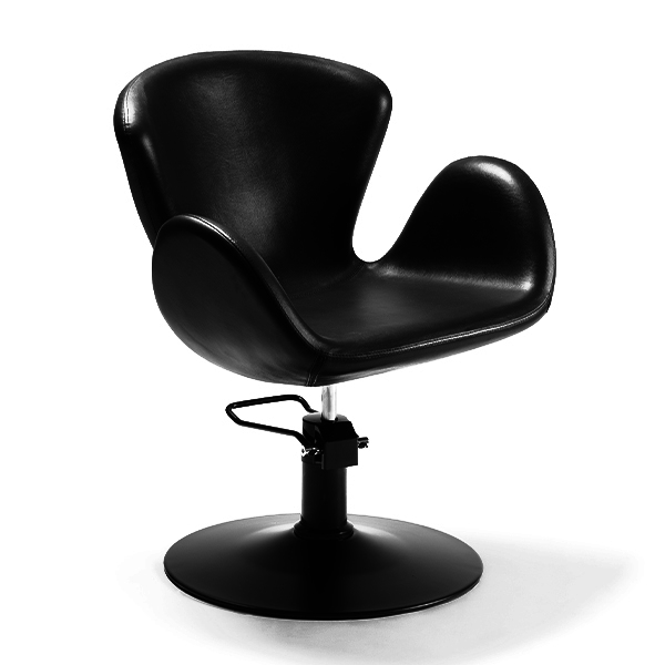 Fauteuil Bob Skai Noir avec Pompe Hydraulique