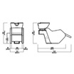 Bac NovaWash Cuvette Blanche Nelson Mobilier