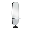 Coiffeuse Ovalis Double Noire Nelson Mobilier