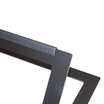 Repose-pieds Métal Noir Nelson Mobilier