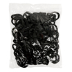 Elastiques en Mousse Vrac 100 Pcs Noir