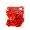 Elastiques en Mousse Vrac 100 Pcs Rouge