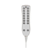 Lit Chara Evo Pied Bois Naturel 4 Moteurs DDUUEETT