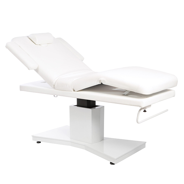 Table de Massage Électrique Poséidon Skaï Blanc