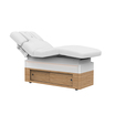 Lit Spa Hema 4 Moteurs Blanc/Bois Silverfox